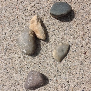 Common driveway stones