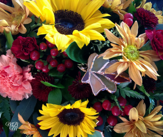 Fall Flowers Centerpiece