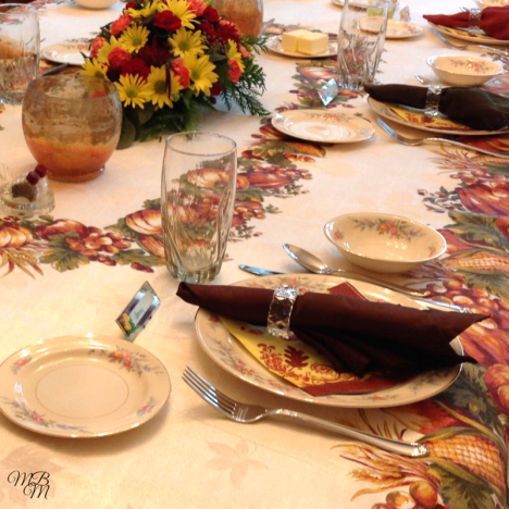Vintage Glass Napkin Rings and Place Cards